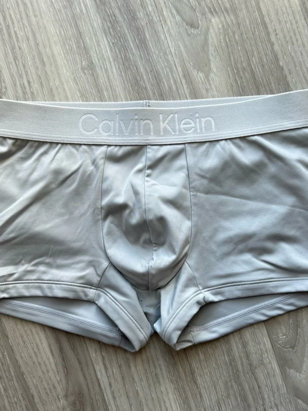 Calvin Klein | CK Black Low Rise Trunk in Frost White (Small)